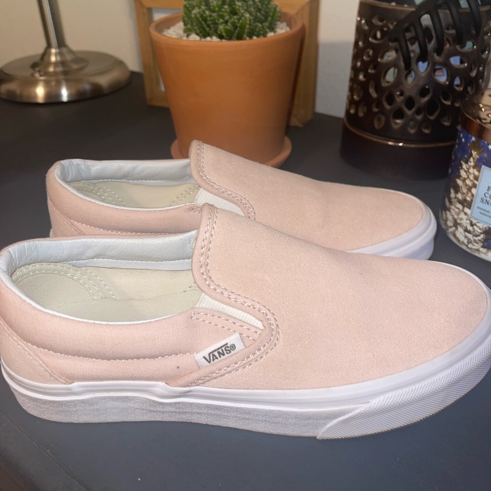 Classic Suede slip on vans